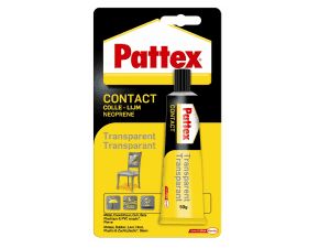COLLE TUBE PATTEX CONTACT 50Gr TRANSPARENTE