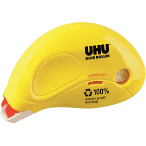 COLLE EN ROLLER UHU GLUE-ROLLER PERMANENT DRY & CLEAN NON-RECHARGEABLE
