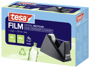 DEROULEUR LOURD CRYSTAL RECYCLED ECONOMY TESA NOIR