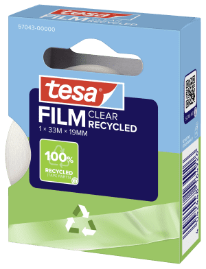 RUBAN ADHESIF CLEAR RECYCLED 19/33 TESAFILM