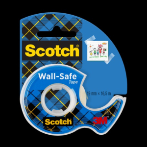RUBAN ADHESIF SCOTCH WALL-SAFE 19mm x 16.5m