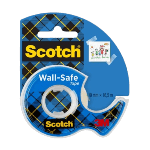 RUBAN ADHESIF SCOTCH WALL-SAFE 19mm x 16.5m
