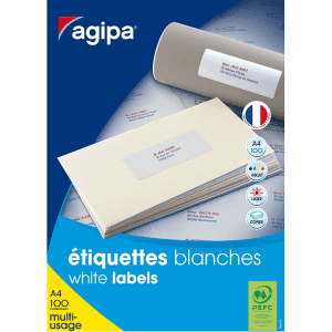 ETIQUETTE AGIPA 210/297 - boîte de 100
