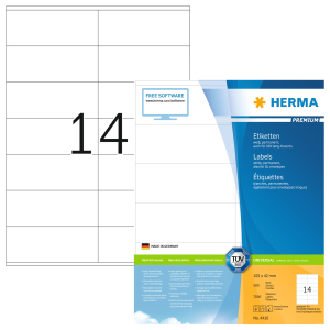 ETIQUETTE HERMA PREMIUM 105/42 4416 - boîte de 7000