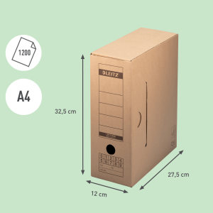 BOITE ARCHIVE 12cm LEITZ 6086