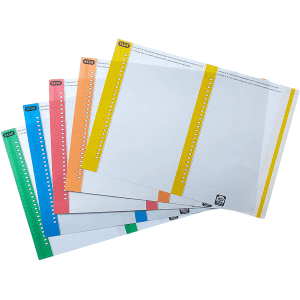 ETIQUETTE DOSSIER SUSPENDU N°8 MEDIUM ASSORTI - paquet de 270