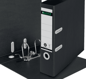 CLASSEUR A LEVIER CARTON 8CM LEITZ RECYCLE 1018 NOIR