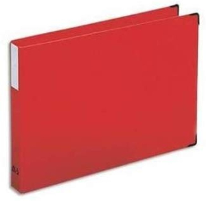 CLASSEUR BALACRON A3 4 ANNEAUX ST3 Rouge - lot de 5