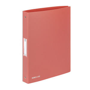 CLASSEUR A4 MAXI PP 4 ANNEAUX 30mm ROSE BUSINESS CLASS' VIQUEL DOS 4cm