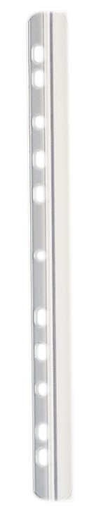 BAGUETTE A RELIER 3mm & BANDE PERFOREE TRANSPARENTE - boîte de 50