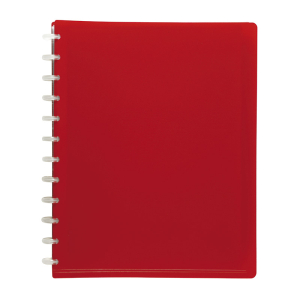 FARDE A 15 POCHETTES ROUGE ANNEAUX SYSTEME GEODE VIQUEL