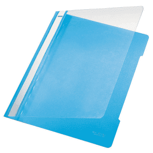 FARDE A LAMELLE LEITZ 4191 Bleu Clair PVC - paquet de 25