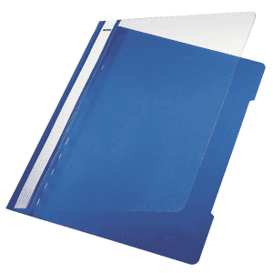 FARDE A LAMELLE LEITZ 4191 Bleu PVC - paquet de 25