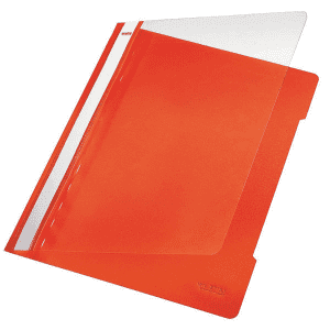FARDE A LAMELLE LEITZ 4191 Orange PVC - paquet de 25