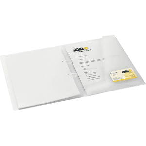 FARDE AVANTI STRIPBINDER COMBI A4 TRANSPARENT