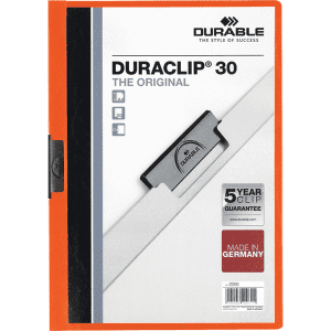 FARDE A CLIP DURACLIP 3mm ORANGE