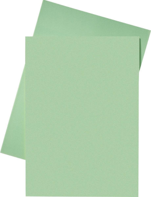 Sous-chemise en papier vert pâle.