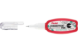 CORRECTEUR STYLO POINTE TUBULAIRE PENTEL EXTRA FINE POINT - boîte de 12