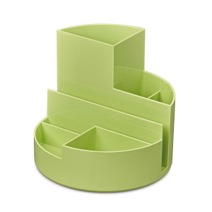 POT A CRAYON ROUND BOX CITRON VERT MAUL