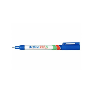 MARQUEUR PERMANENT 0.4mm ARTLINE 725 BLEU - boîte de 12