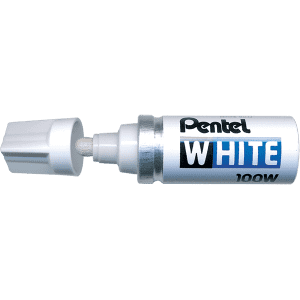 MARQUEUR PEINTURE PENTEL WHITE 6.5mm 100W