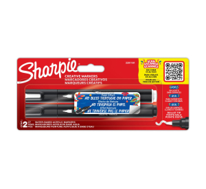 MARQUEUR PEINTURE ACRYLIQUE POINTE OGIVE 2.5mm ASSORTI - paquet de 2