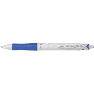 STYLO BILLE PILOT ACROBALL PURE WHITE M BLEU