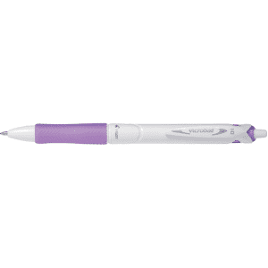 STYLO BILLE PILOT ACROBALL PURE WHITE M VIOLET