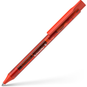 STYLO GEL SCHNEIDER FAVE ROUGE RETRACTABLE