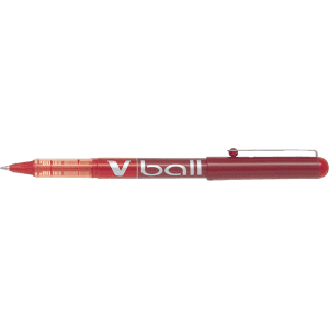 STYLO ROLLER PILOT V-BALL VB5 EXTRA-FIN ROUGE