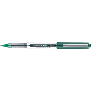 STYLO ROLLER UNI-BALL EYE MICRO F VERT - boîte de 12