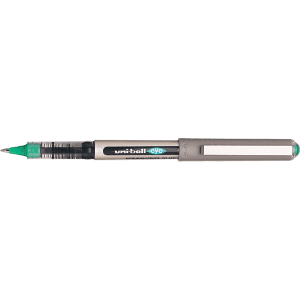 STYLO ROLLER UNI-BALL EYE FINE M VERT - boîte de 12