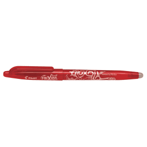 STYLO ROLLER PILOT FRIXION BALL LARGE ROUGE EFFACABLE