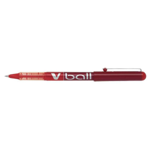 STYLO ROLLER PILOT V-BALL GRIP VB5 EXTRA FIN ROUGE