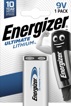 PILE LITHIUM 9V ULTIMATE ENERGIZER