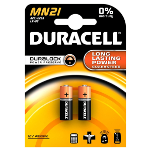 PILE ALCALINE 12V MN21 DURACELL - lot de 2