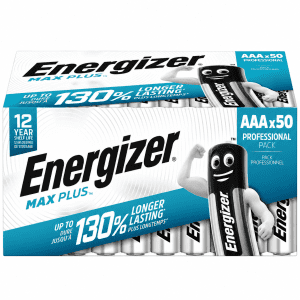 PILE ALCALINE AAA-LR03 BP50 1,5V MAX PLUS ENERGIZER - boîte de 50
