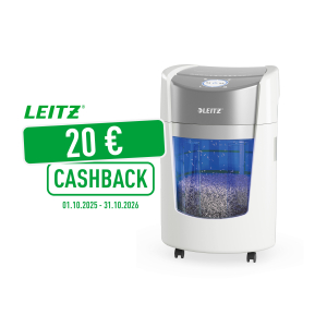 DESTRUCTEUR LEITZ IQ OPTIMAX SMALL OFFICE 350 CC 2x15mm