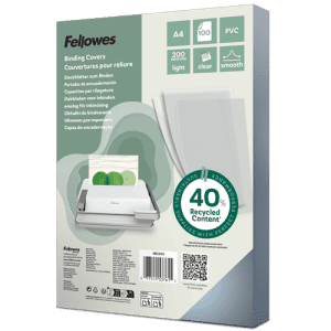 COUVERTURE POUR SPIRALE PVC TRANSPARENT RIGIDE 0.20mm - boîte de 100