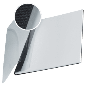 COUVERTURE SOUPLE LEITZ IMPRESSBIND 7399 7mm NOIR - boîte de 10