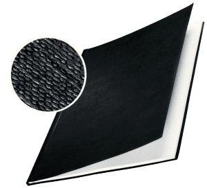 COUVERTURE RIGIDE LEITZ IMPRESSBIND 7392 10.5mm NOIR - boîte de 10