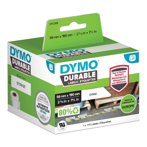 ETIQUETTE DYMO LABELWRITER RESISTANTE 59/190 BLANC