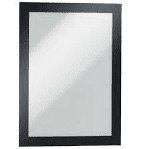 PORTE AFFICHE DURAFRAME A5 NOIR - lot de 2