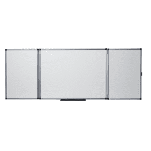 TABLEAU BLANC TRIPTYQUE EMAILLE 75/150/75 CLASSIC NOBO