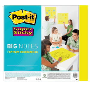 NOTES REPOSITIONNABLES POST-IT SUPER STICKY BIG NOTES 27.9/27.9cm BN11