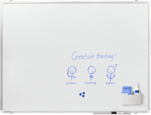 TABLEAU BLANC EMAILLE 90/120 PREMIUM PLUS
