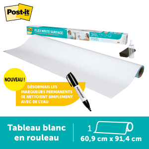 Post-it tableau blanc pour table Dry Erase