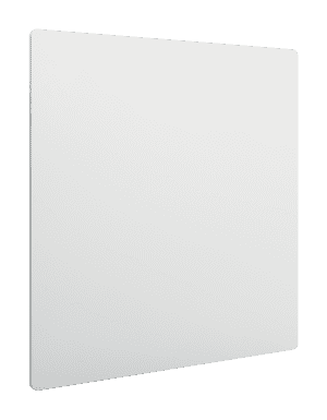 TABLEAU BLANC LAQUE MODULAIRE SANS CADRE 45/45 NOBO