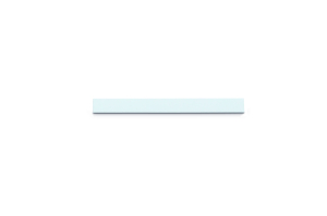 RAIL ADHESIF METALLIQUE 50mm/50cm TOLE D'ACIER MAULSOLID BLANC