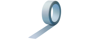 BANDE ADHESIVE METALLIQUE 25mm/5m MAUL BLANC